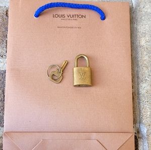 Louis Vuitton Lock and Key